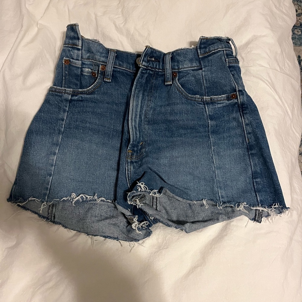 Abercrombie jean shorts curve love